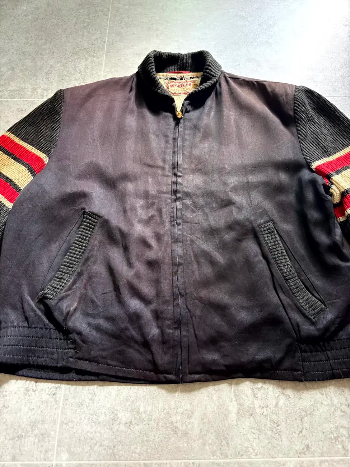 60's McGregoer 'GOLDEN KNIT' 자켓 M 상품이미지7