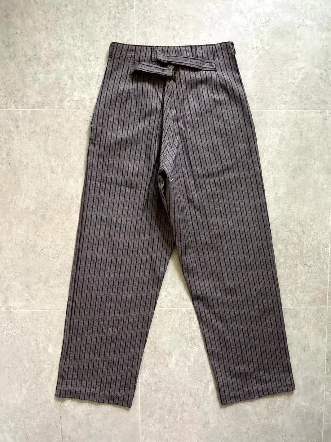 Rare 30~40's 프렌치 스트라이프 워크 팬츠 29" 상품이미지7