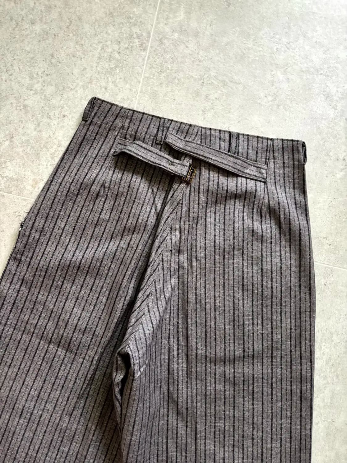 Rare 30~40's 프렌치 스트라이프 워크 팬츠 29" 상품이미지8