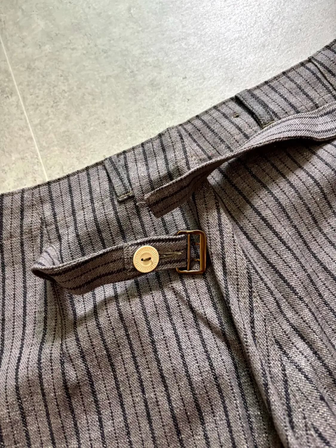 Rare 30~40's 프렌치 스트라이프 워크 팬츠 29" 상품이미지9