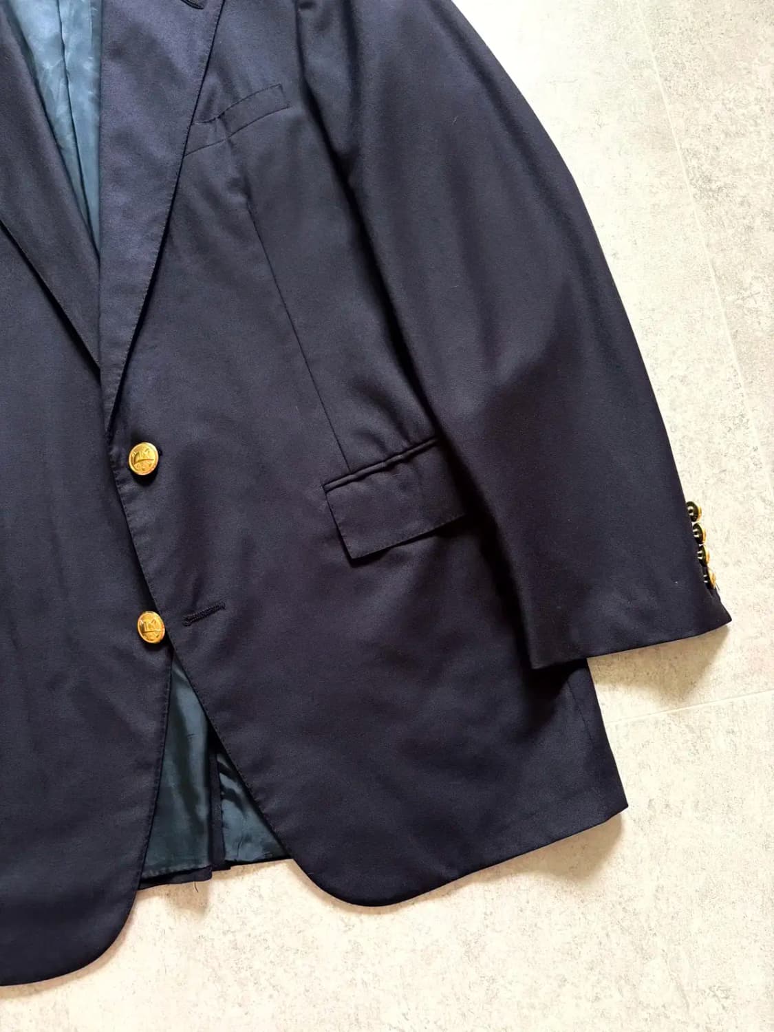 90's 폴로 랄프로렌 금장 블레이져 100~103 Made In USA 상품이미지5