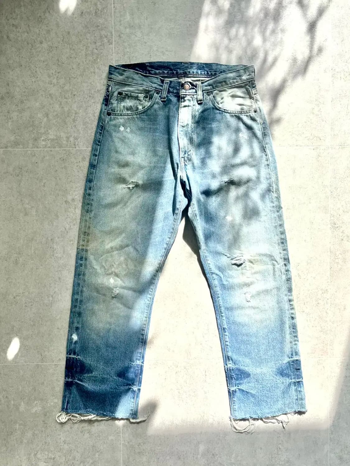 90's LVC 501ZXX 셀비지 데님 30" USA MADE 상품이미지1