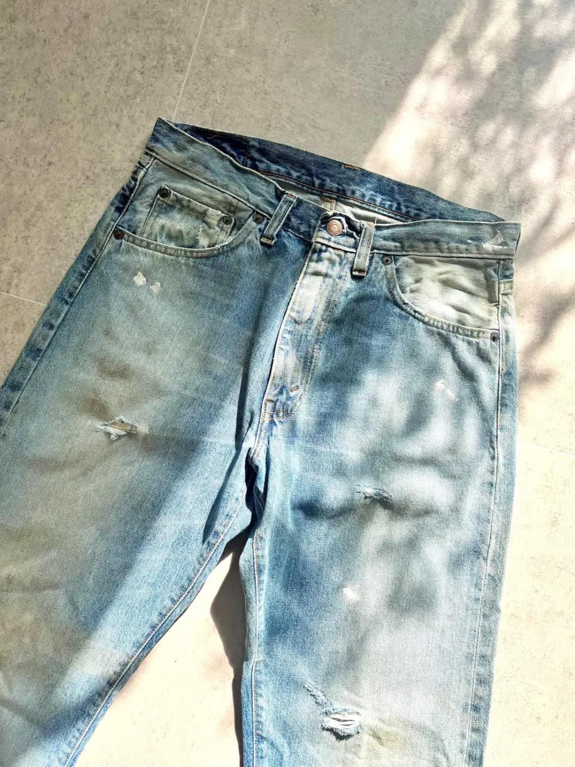 90's LVC 501ZXX 셀비지 데님 30" USA MADE 상품이미지2