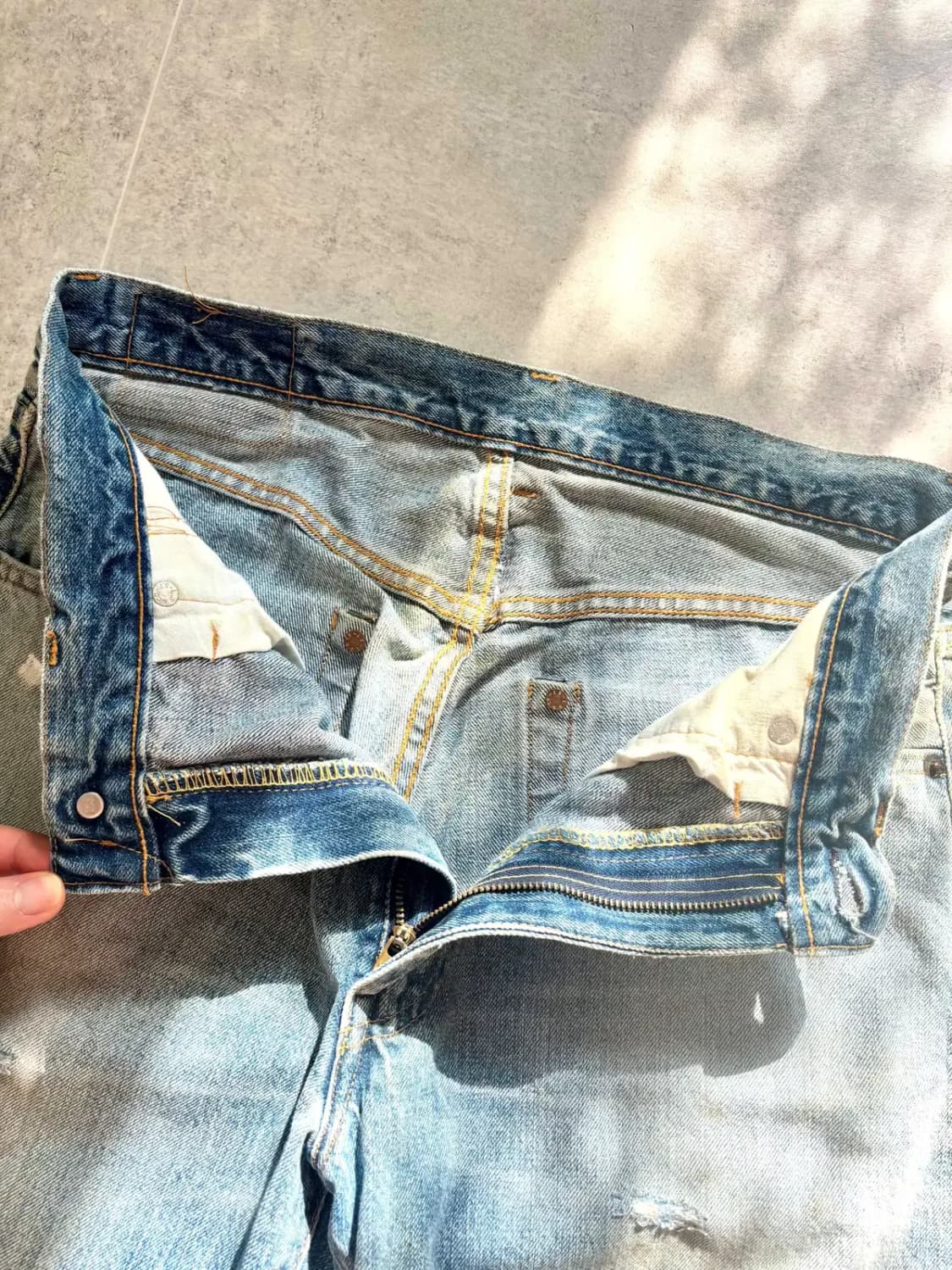 90's LVC 501ZXX 셀비지 데님 30" USA MADE 상품이미지7