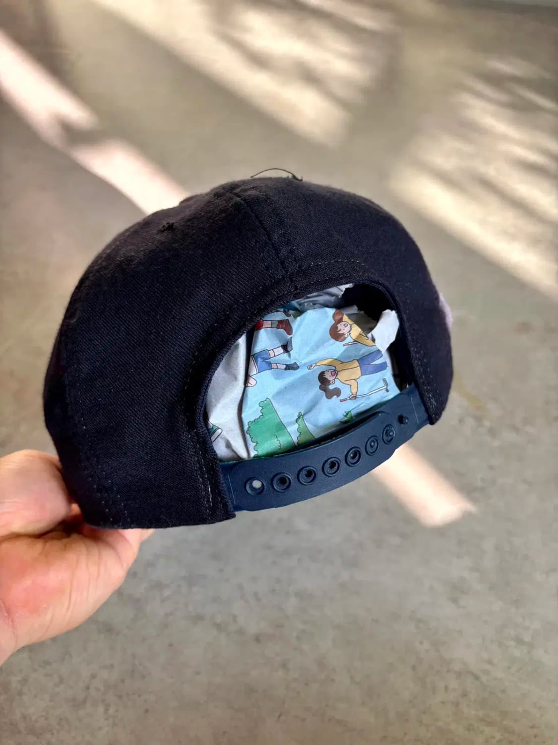 90's Broner Inc. 미시간 울버린 스냅백 USA MADE 상품이미지4