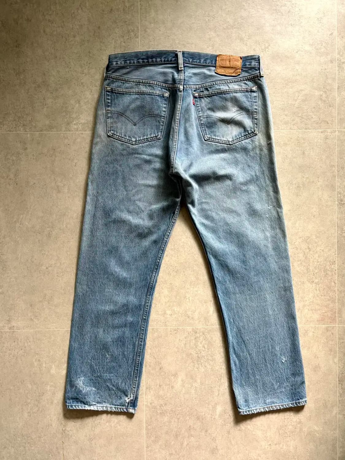 80's 리바이스 501 워싱 데님 36" Made In U.S.A. 상품이미지8