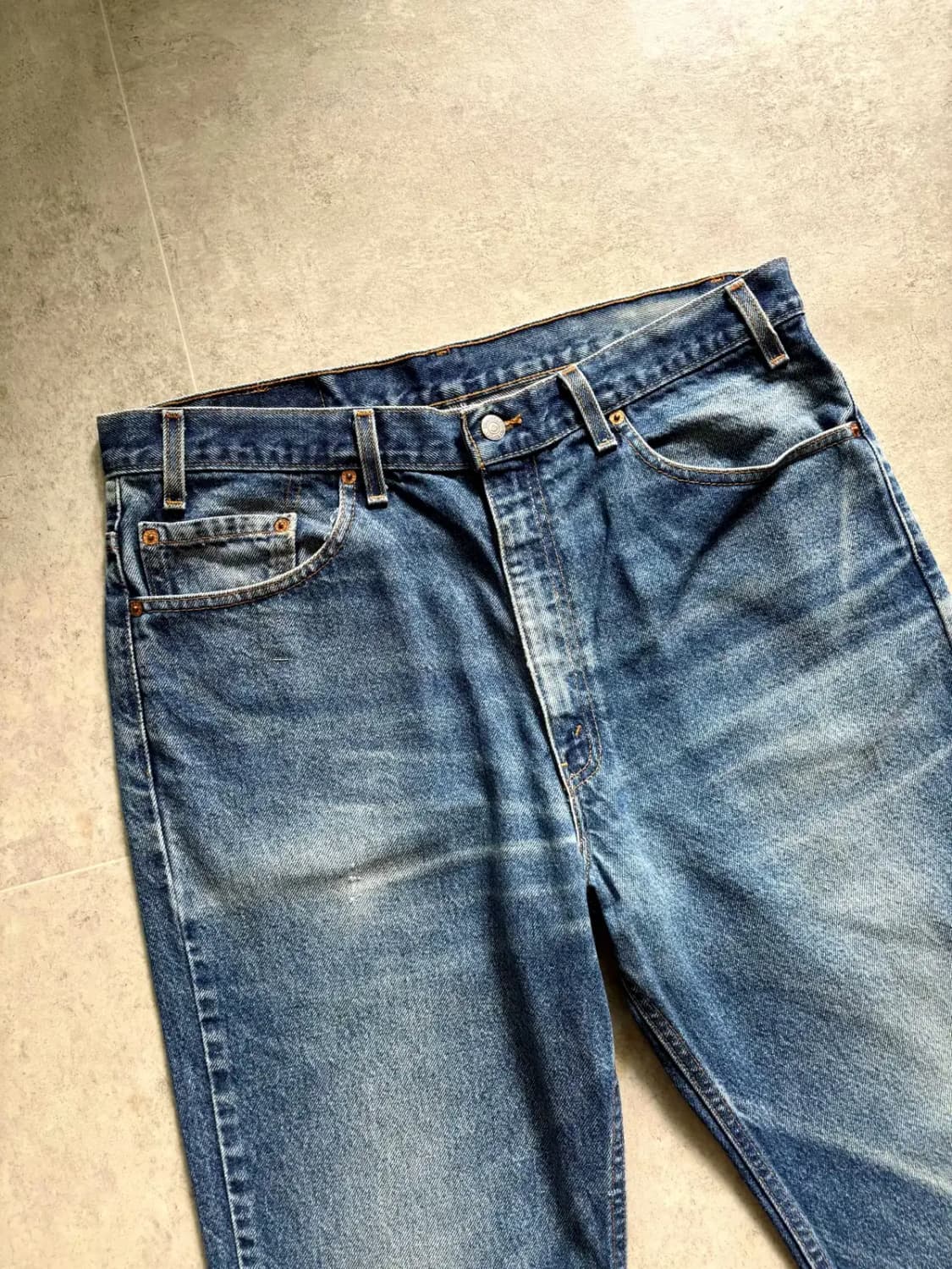 90's 리바이스 517 워싱데님 35~36" Made In U.S.A. 상품이미지3