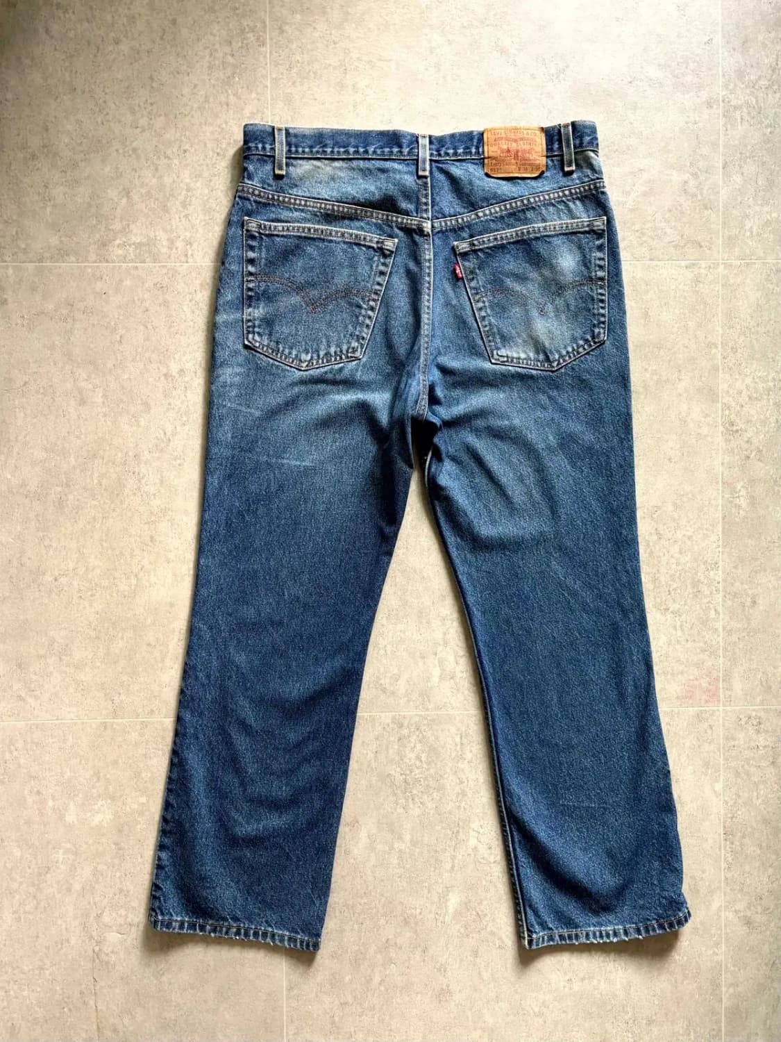 90's 리바이스 517 워싱데님 35~36" Made In U.S.A. 상품이미지7