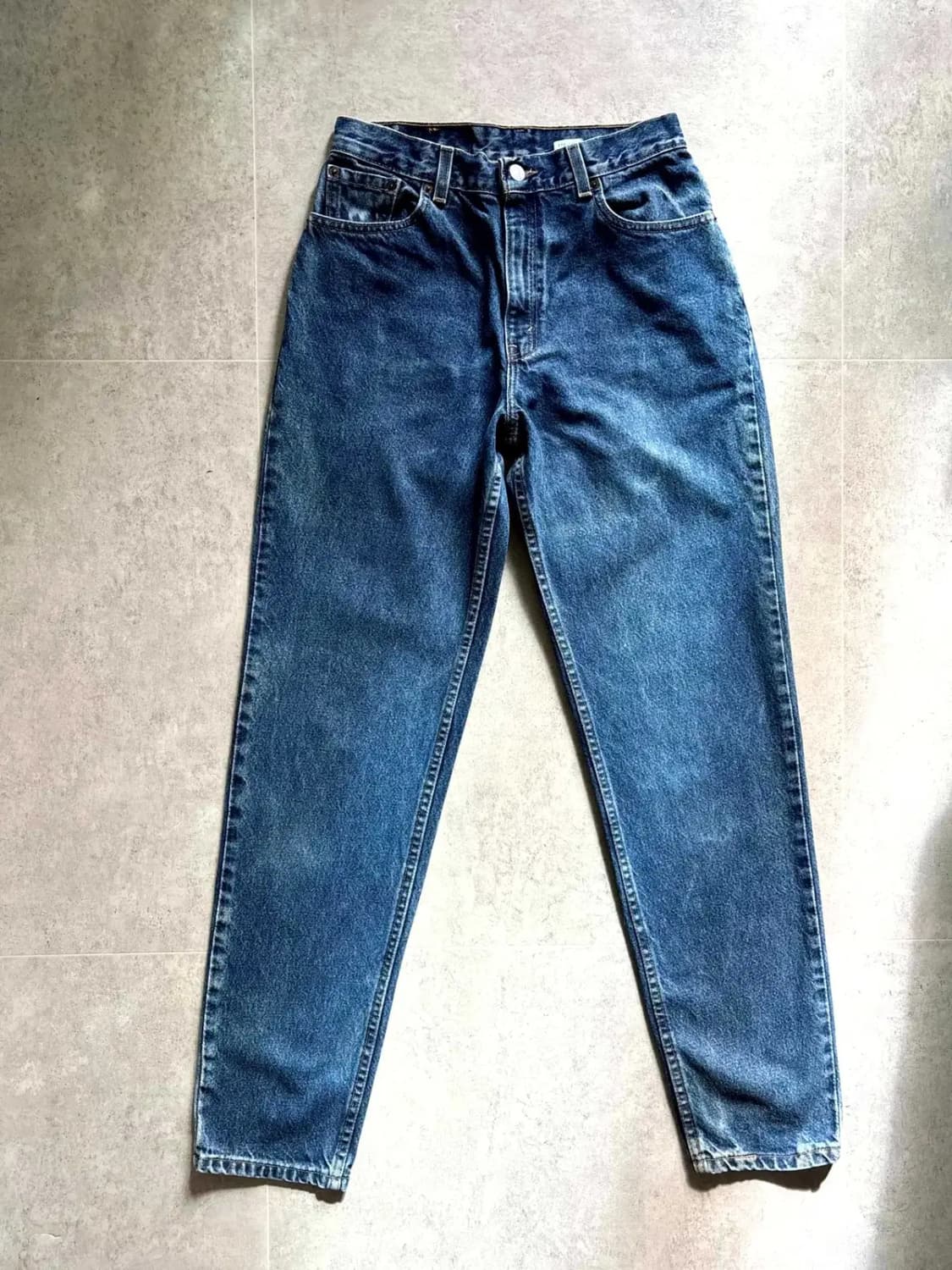 90's 리바이스 550 워싱 데님 26~27" USA MADE 상품이미지1