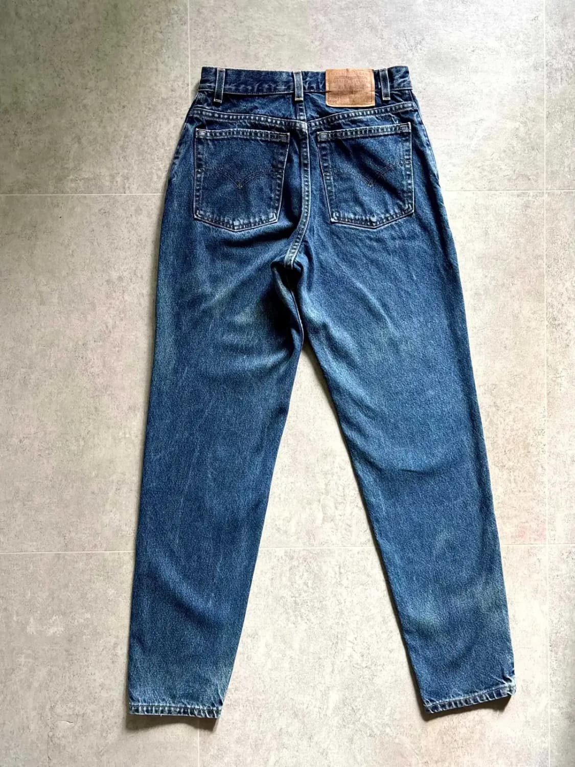 90's 리바이스 550 워싱 데님 26~27" USA MADE 상품이미지8