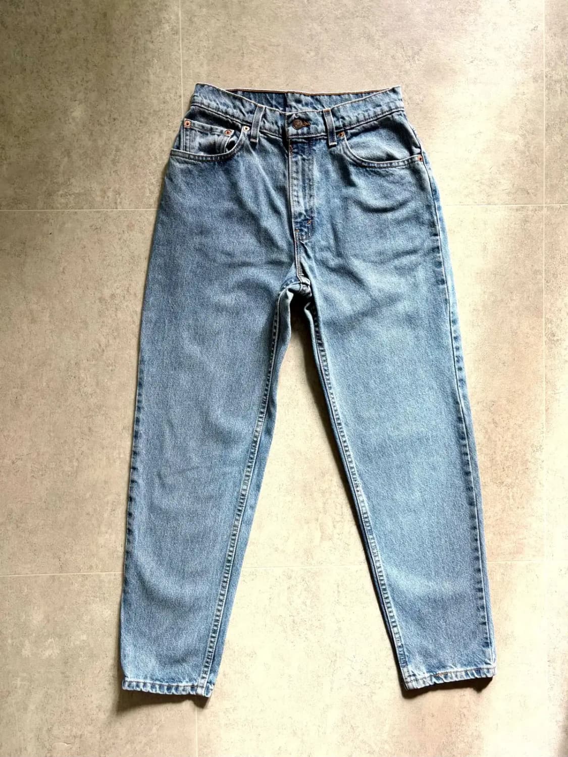 00's 리바이스 550 워싱 데님 27" 상품이미지1