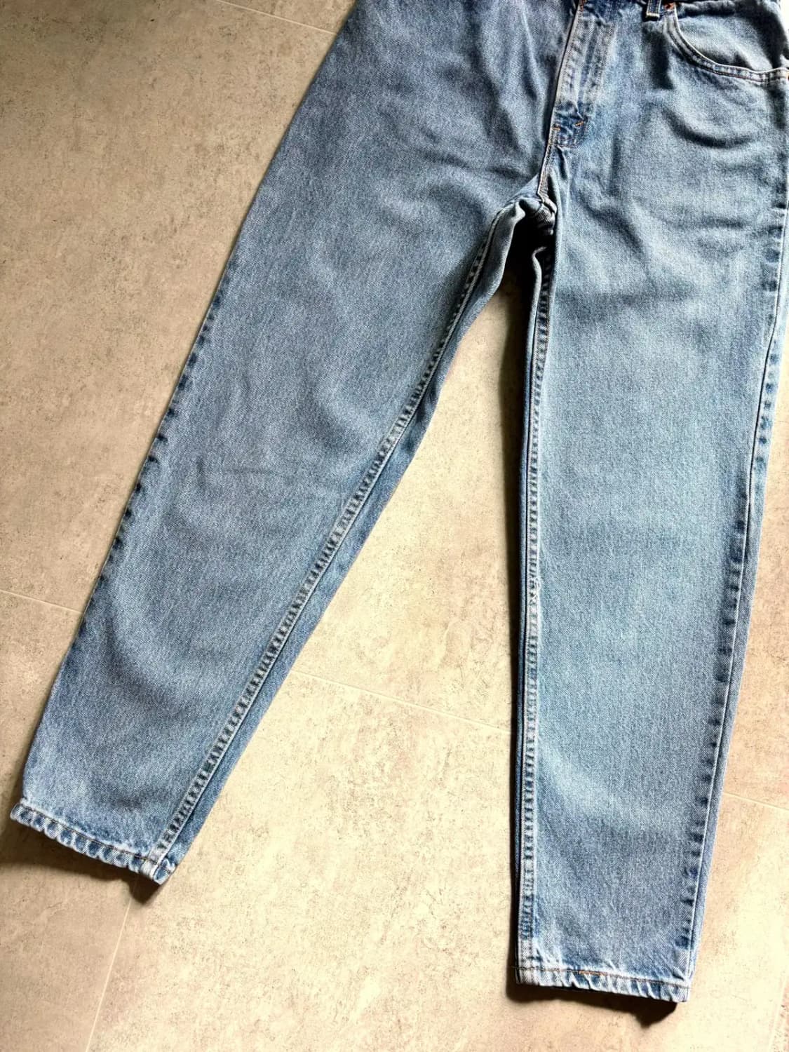 00's 리바이스 550 워싱 데님 27" 상품이미지2