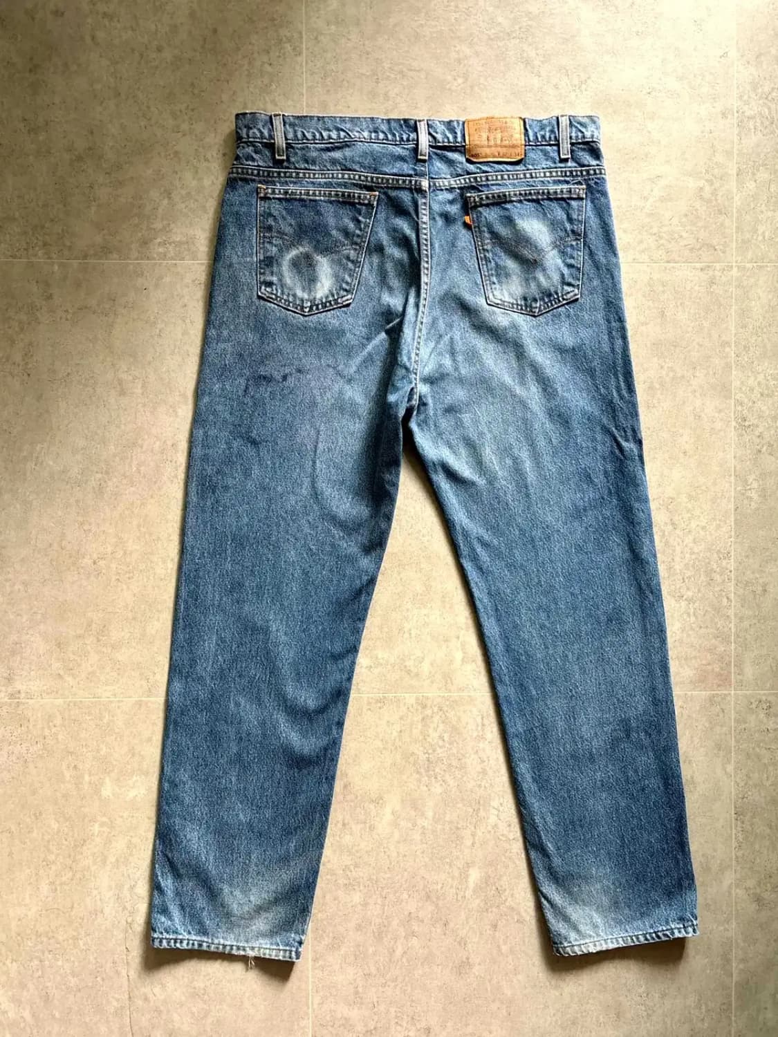 00's 리바이스 505 워싱 데님 39~40" 상품이미지8