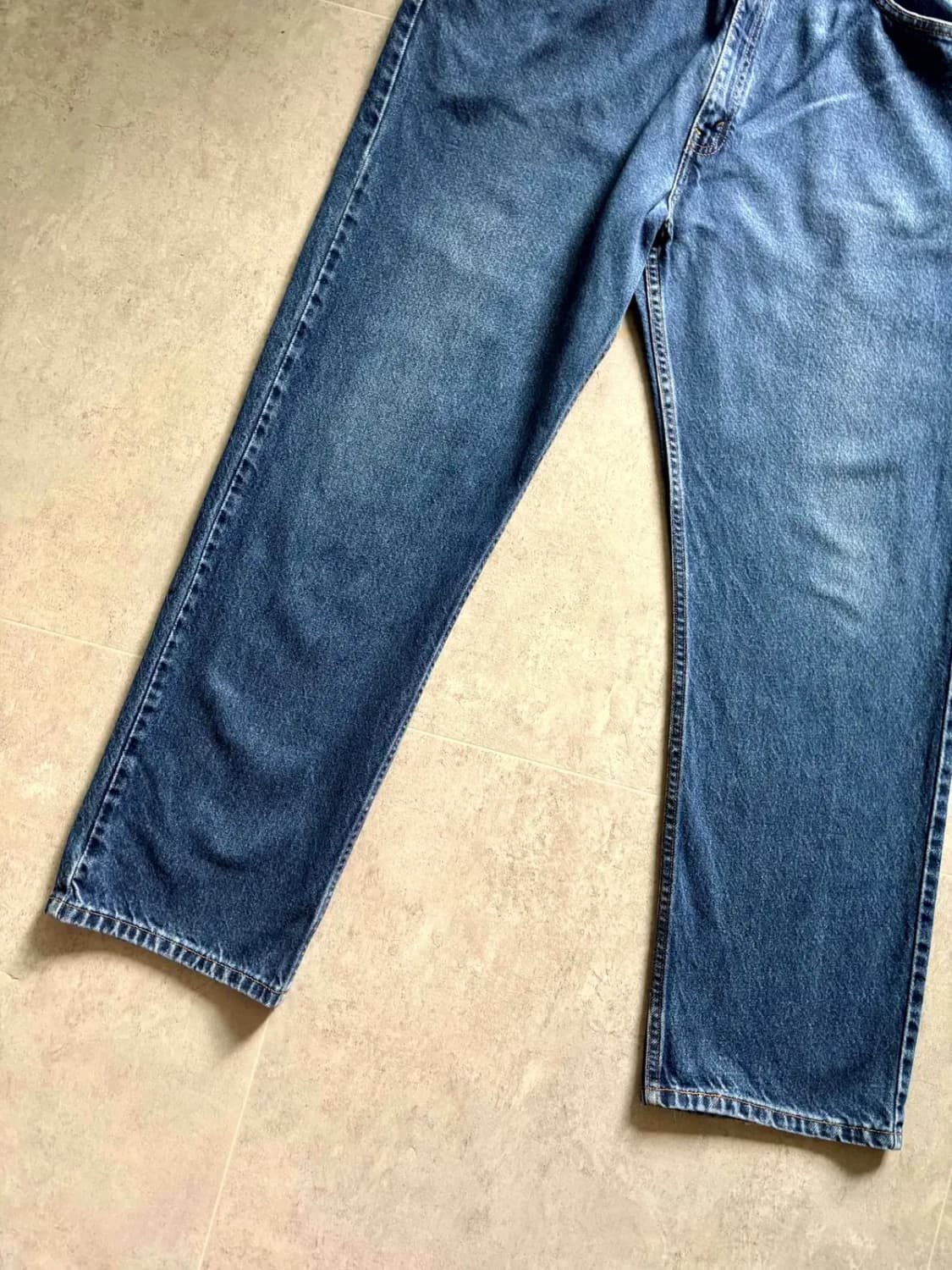 Early 00's 리바이스 505 워싱 데님 38" 상품이미지2