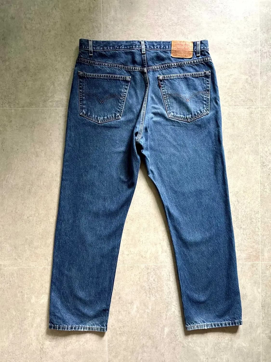 Early 00's 리바이스 505 워싱 데님 38" 상품이미지8