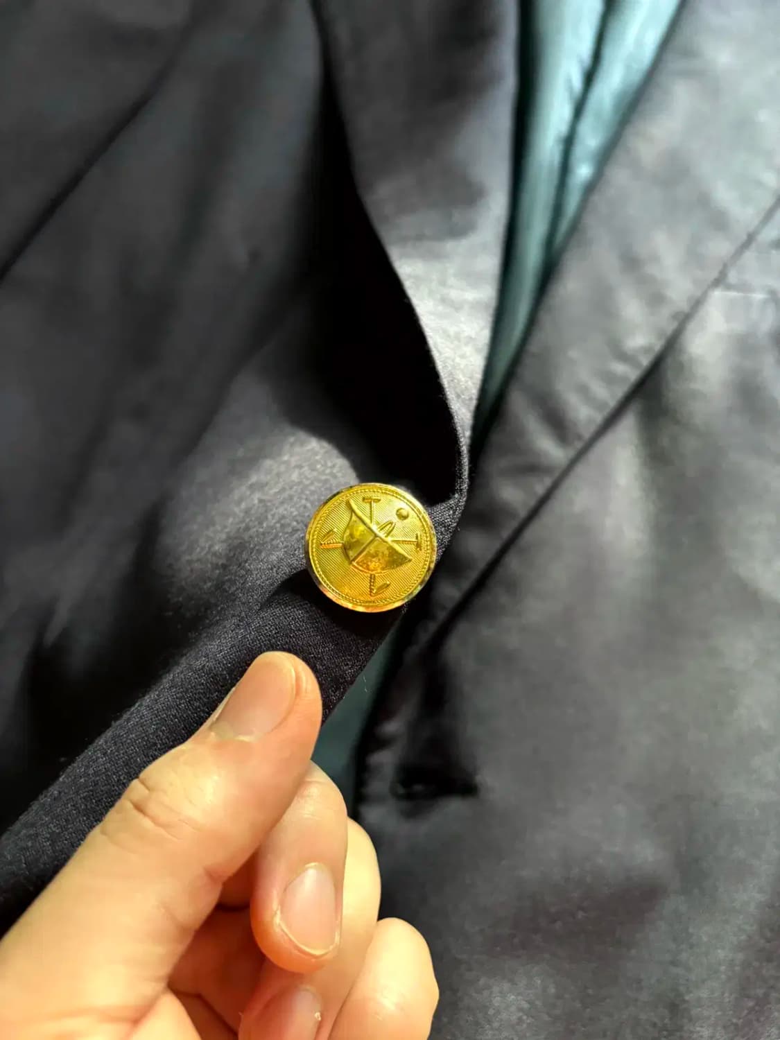 90's 폴로 랄프로렌 금장 버튼 블레이져 42R(105) 상품이미지4