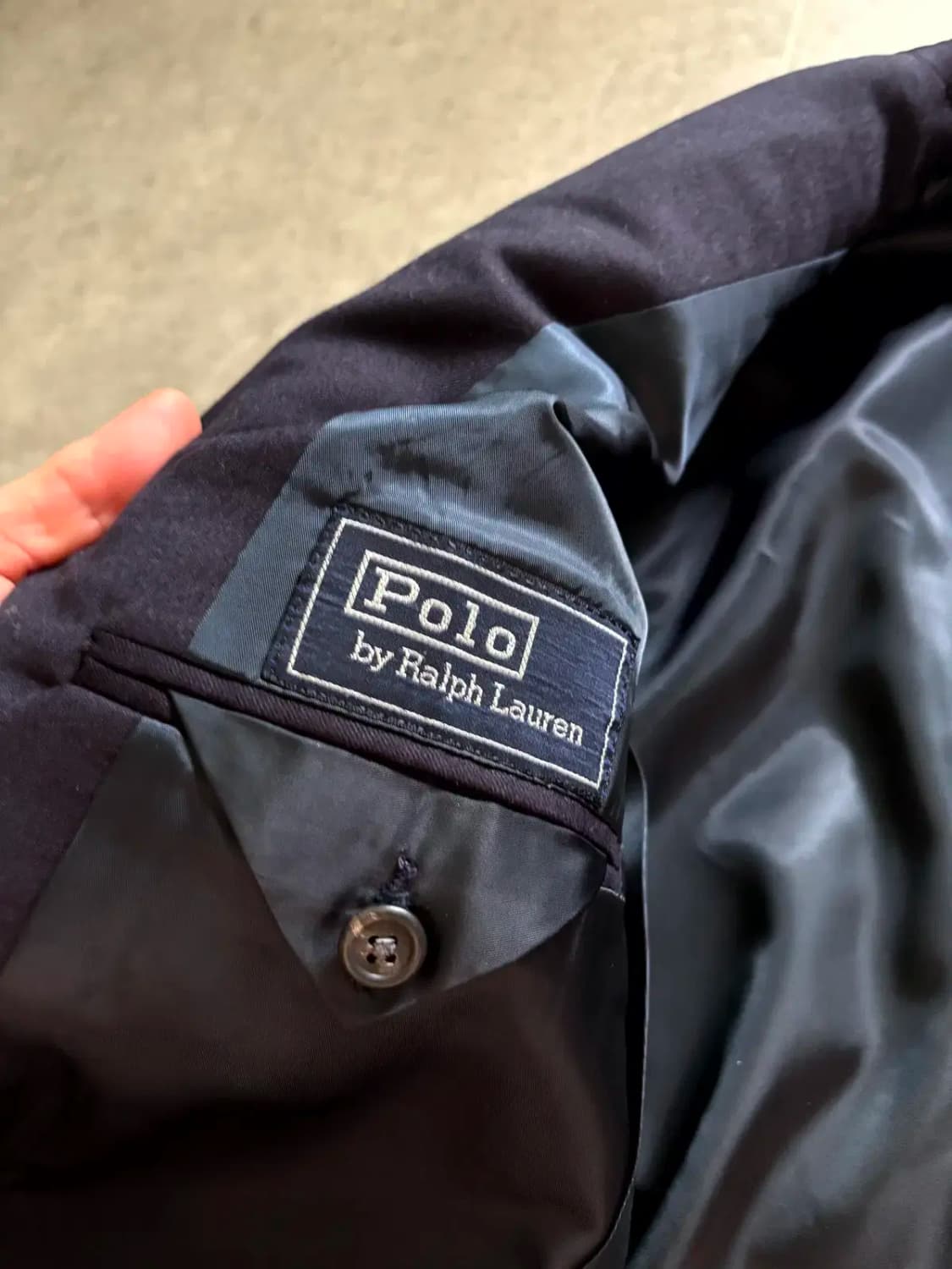 90's 폴로 랄프로렌 금장 버튼 블레이져 42R(105) 상품이미지7