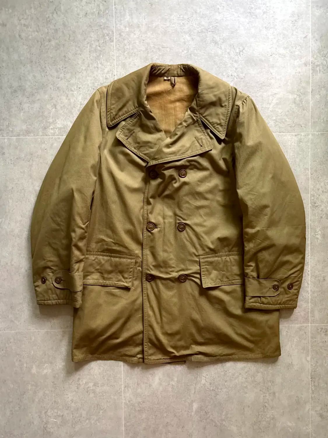 40's WW2 미군 M-43 지프 코트 38R 데드스탁 상품이미지1