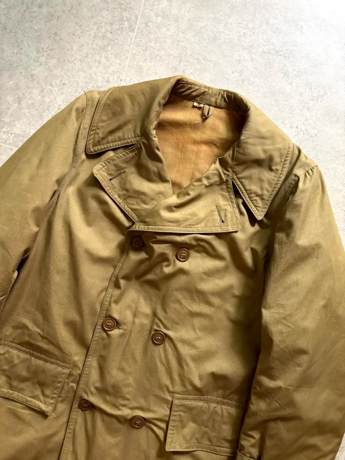 40's WW2 미군 M-43 지프 코트 38R 데드스탁 상품이미지2