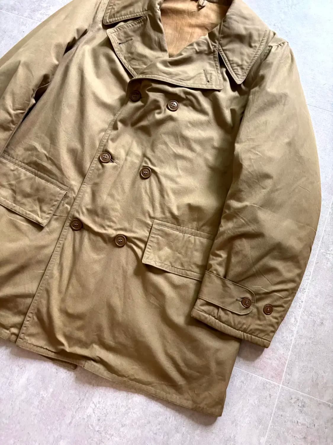 40's WW2 미군 M-43 지프 코트 38R 데드스탁 상품이미지4