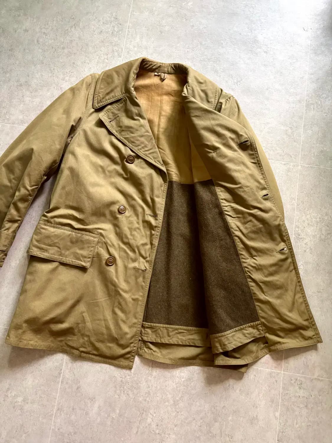40's WW2 미군 M-43 지프 코트 38R 데드스탁 상품이미지6
