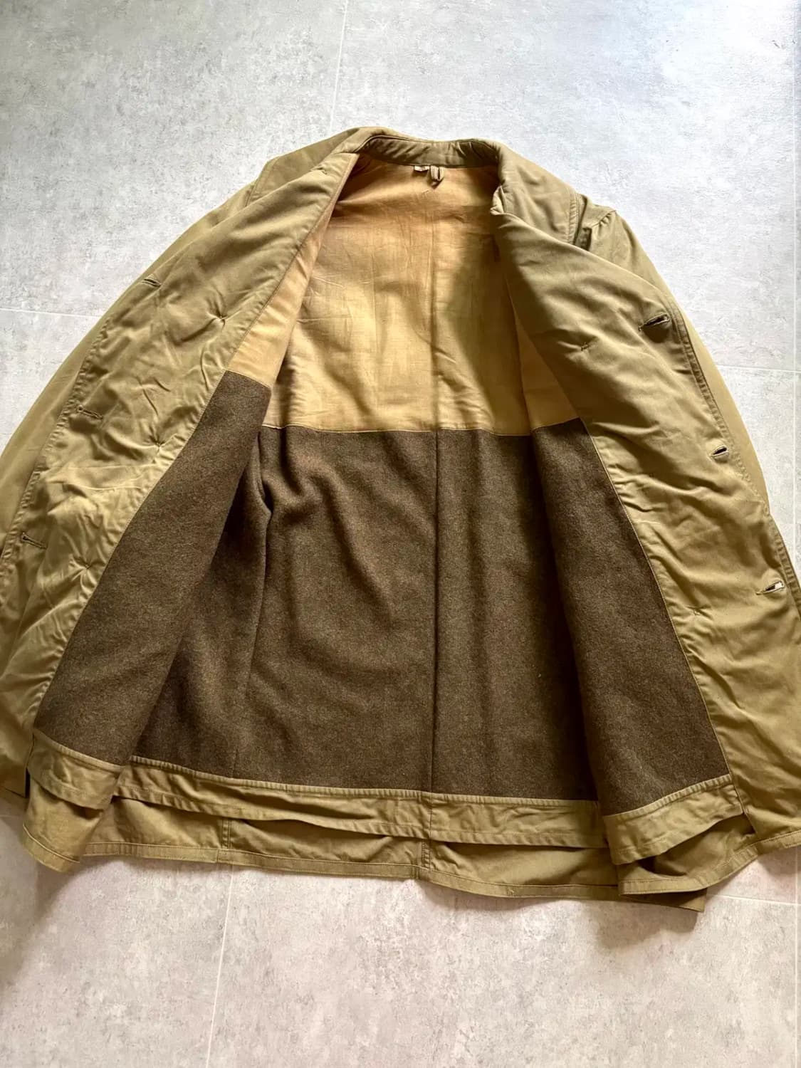 40's WW2 미군 M-43 지프 코트 38R 데드스탁 상품이미지7