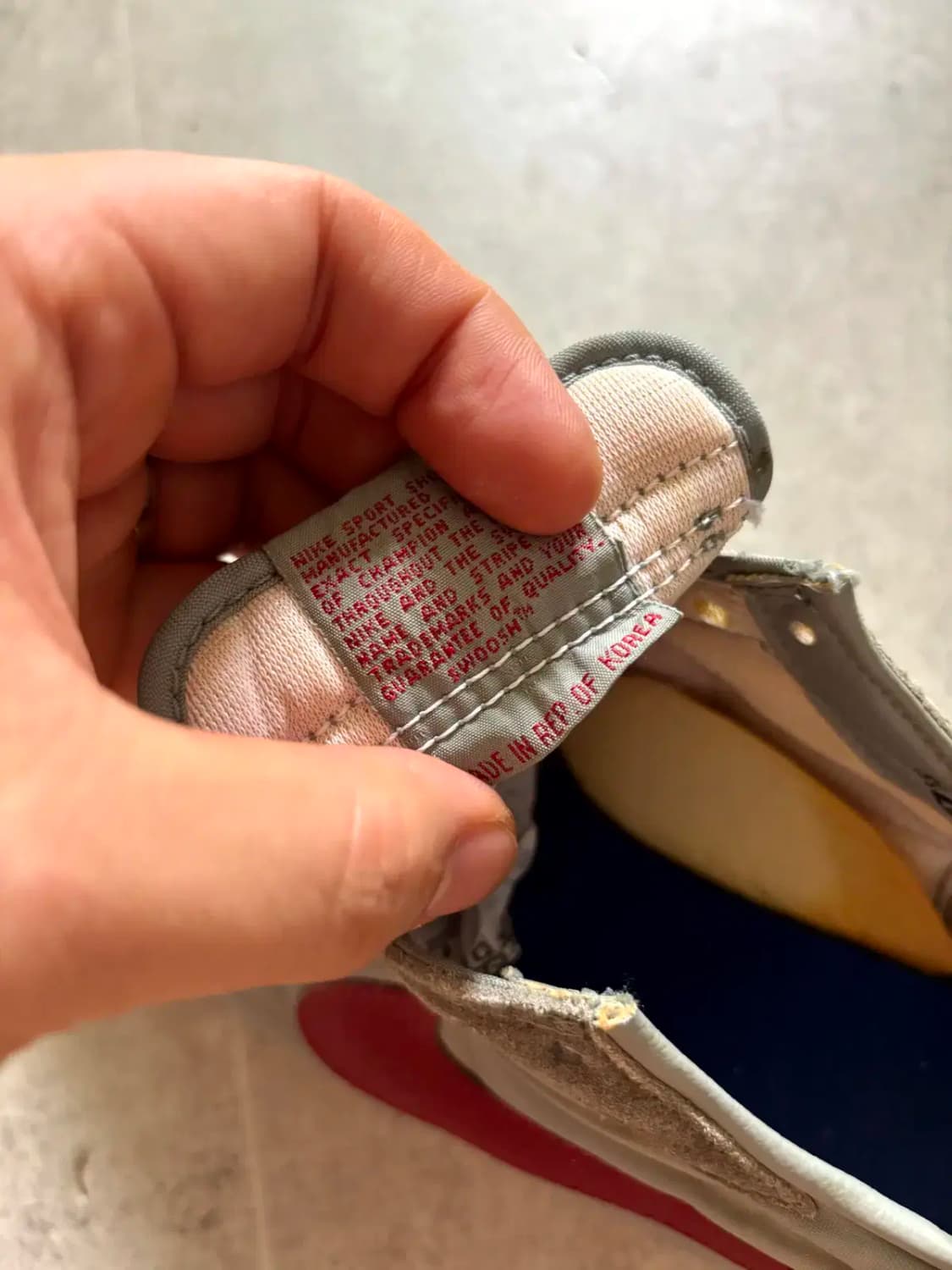 80's 나이키 오리지널 Carib US 8 데드스탁 상품이미지9