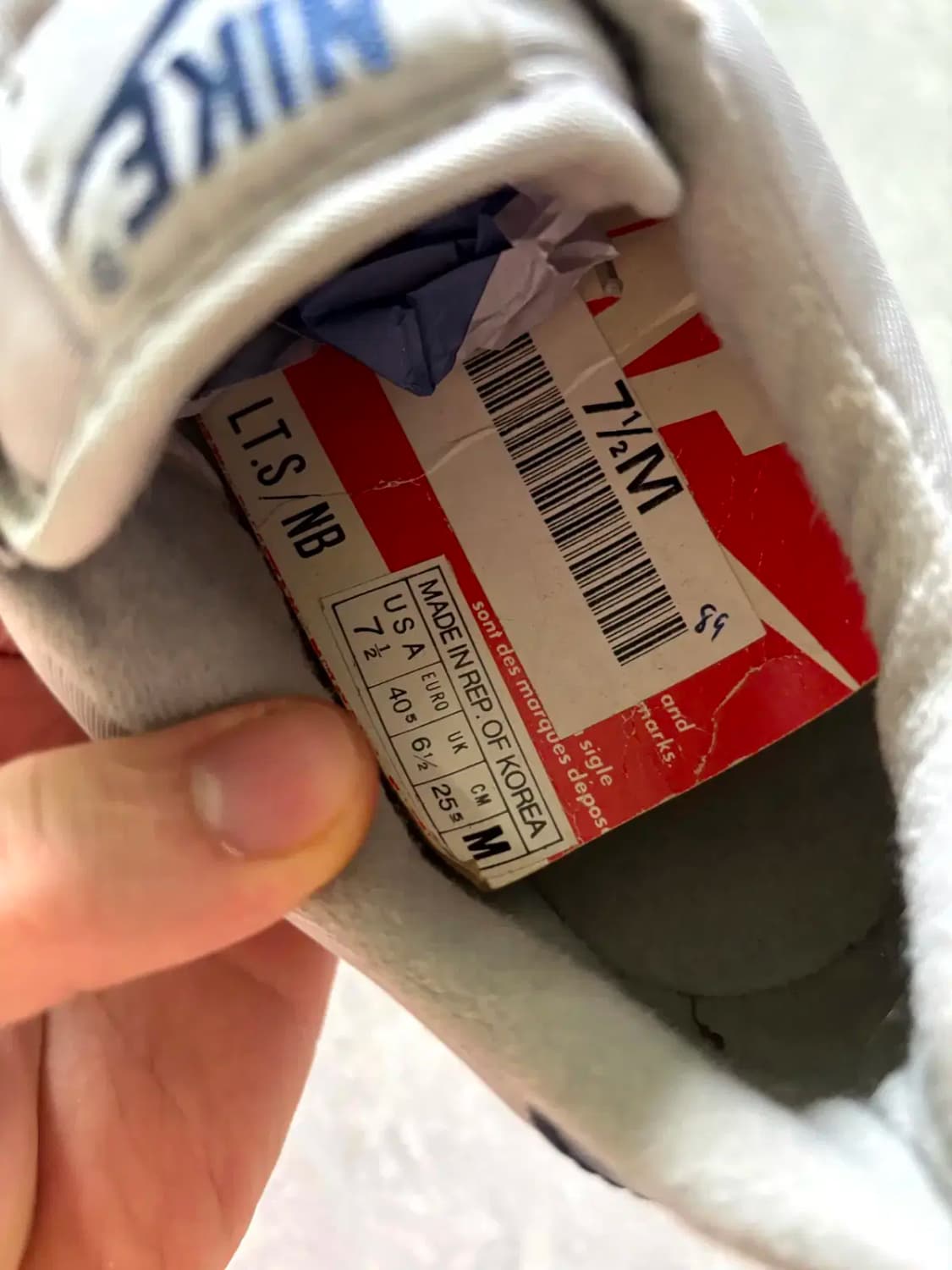 80's 나이키 Pulsar lll US 7.5(250) 데드스탁 상품이미지8