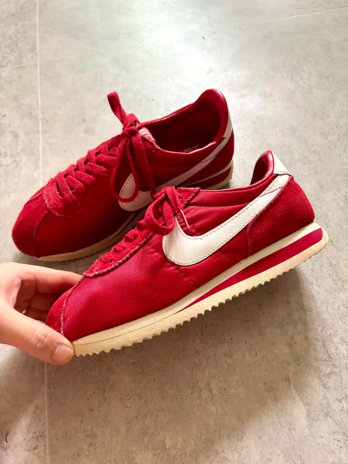 90's 나이키 나일론 코르테즈 US 8(255~260) 데드스탁 상품이미지3