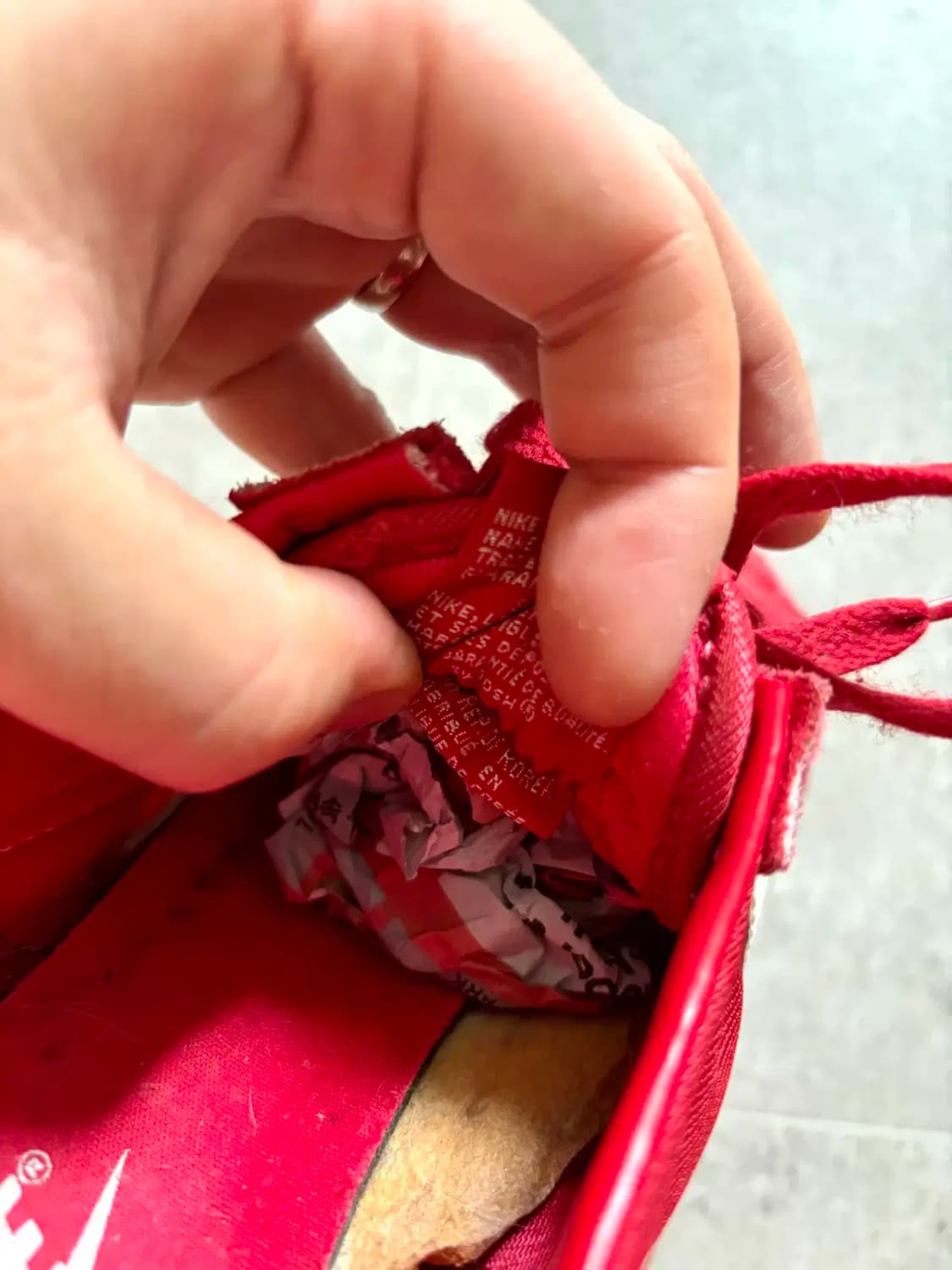 90's 나이키 나일론 코르테즈 US 8(255~260) 데드스탁 상품이미지9