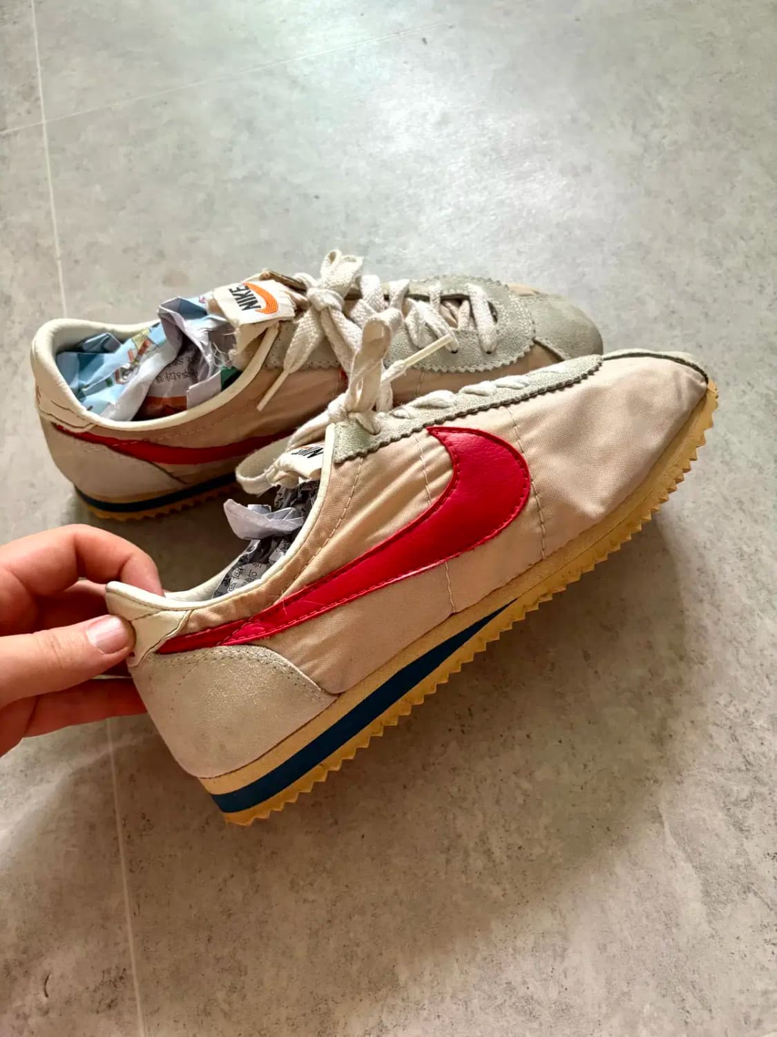 70's 나이키 오리지널 코르테즈 나일론 255 데드스탁 상품이미지5