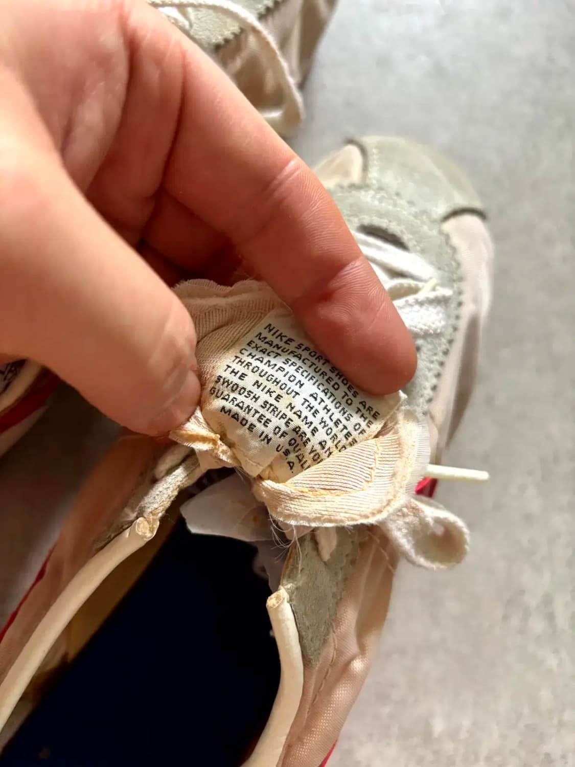 70's 나이키 오리지널 코르테즈 나일론 255 데드스탁 상품이미지8