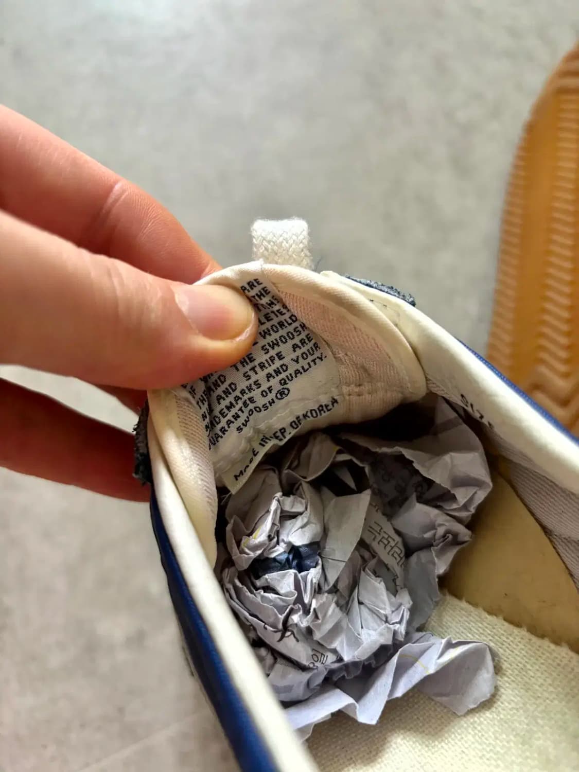 80's 나이키 오리지널 오세아니아 US 7(240) 데드스탁 상품이미지9