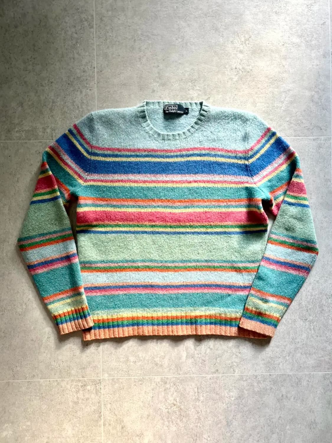 90's 폴로 랄프로렌 앙고라 스웨터 L(95) 상품이미지1