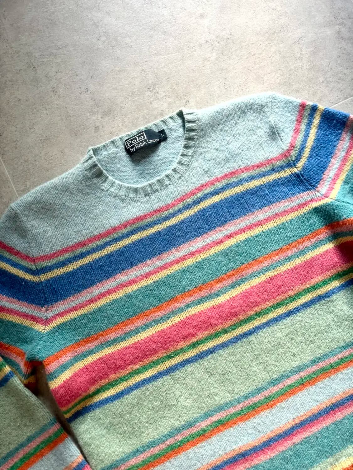 90's 폴로 랄프로렌 앙고라 스웨터 L(95) 상품이미지2