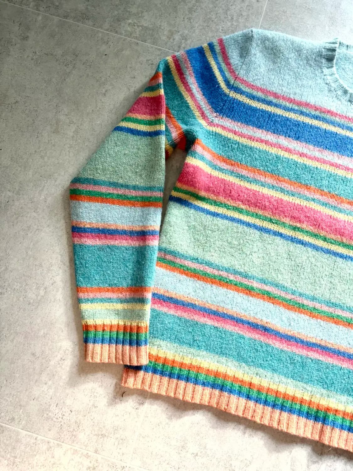 90's 폴로 랄프로렌 앙고라 스웨터 L(95) 상품이미지3