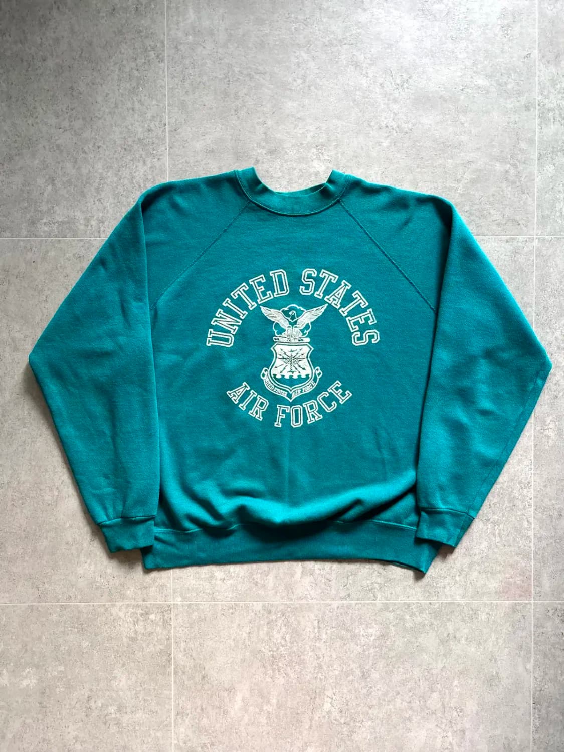 80's ARTEX U.S. Air Force 스웻셔츠 L 상품이미지1