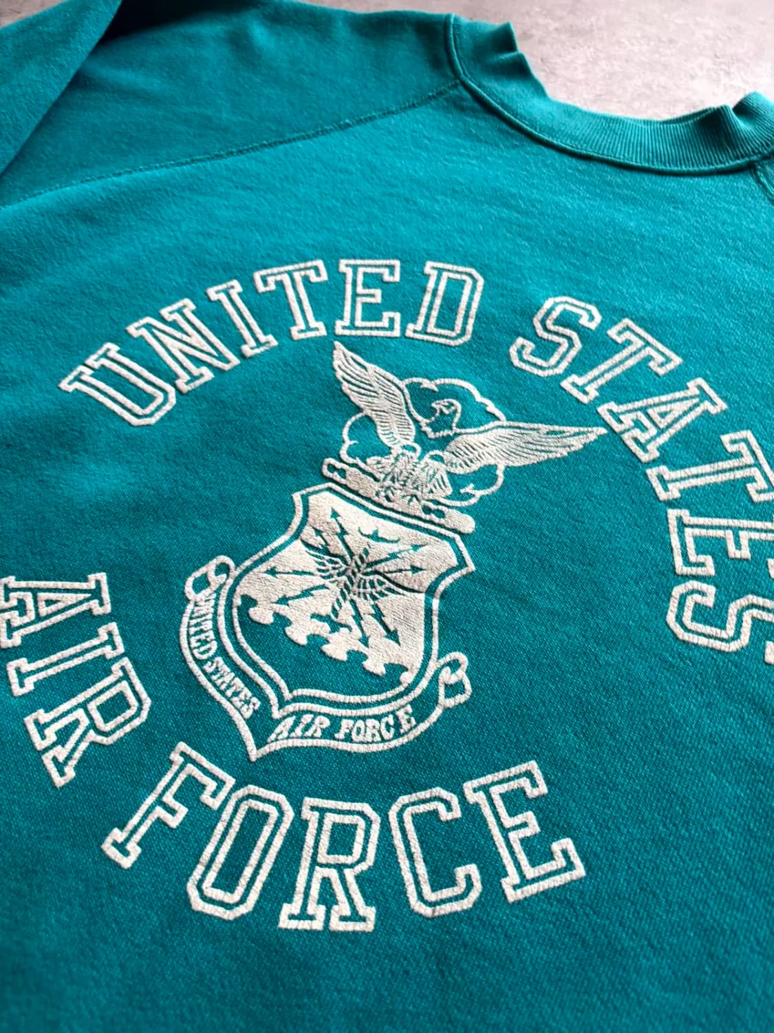 80's ARTEX U.S. Air Force 스웻셔츠 L 상품이미지3