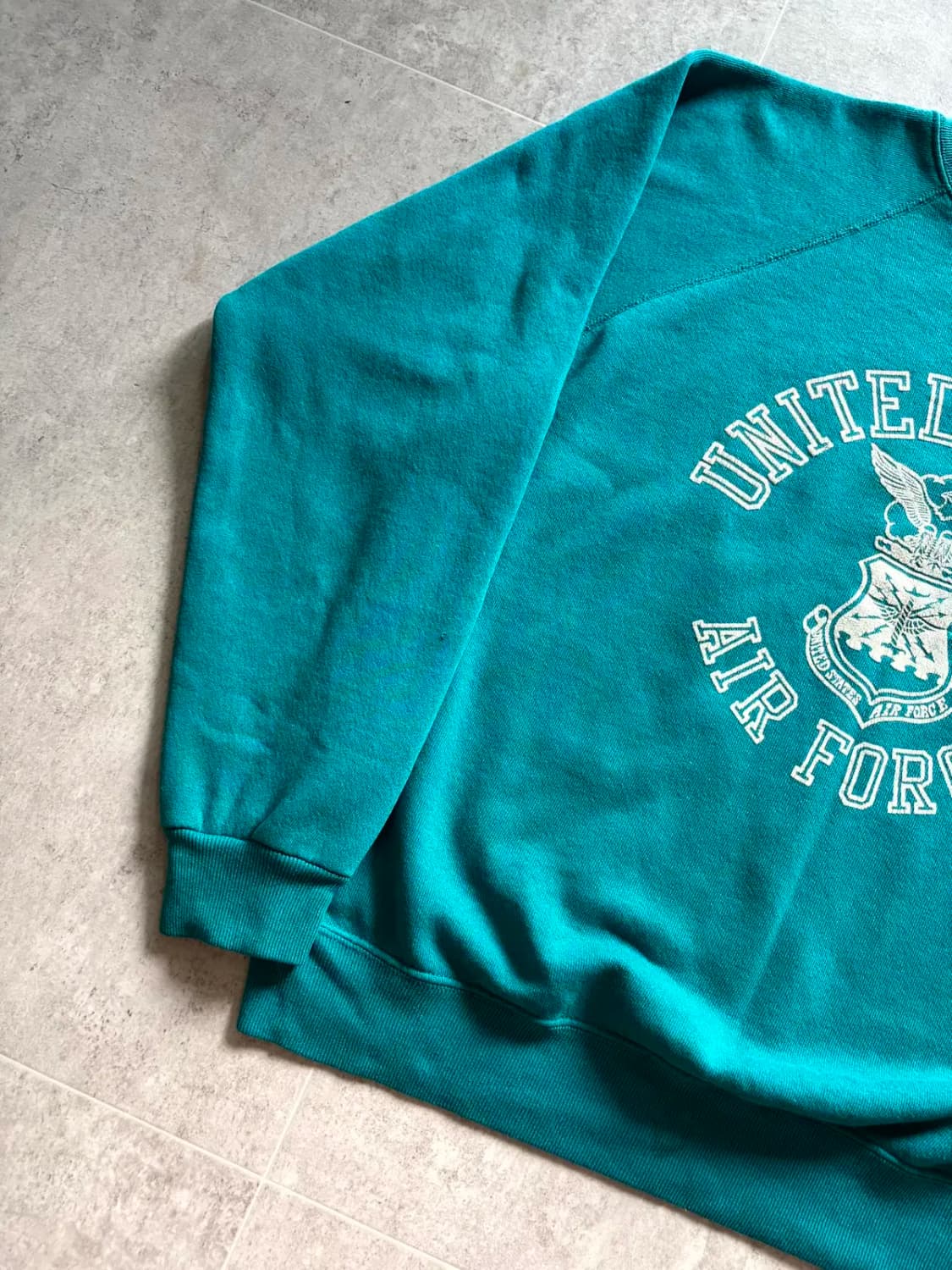 80's ARTEX U.S. Air Force 스웻셔츠 L 상품이미지4