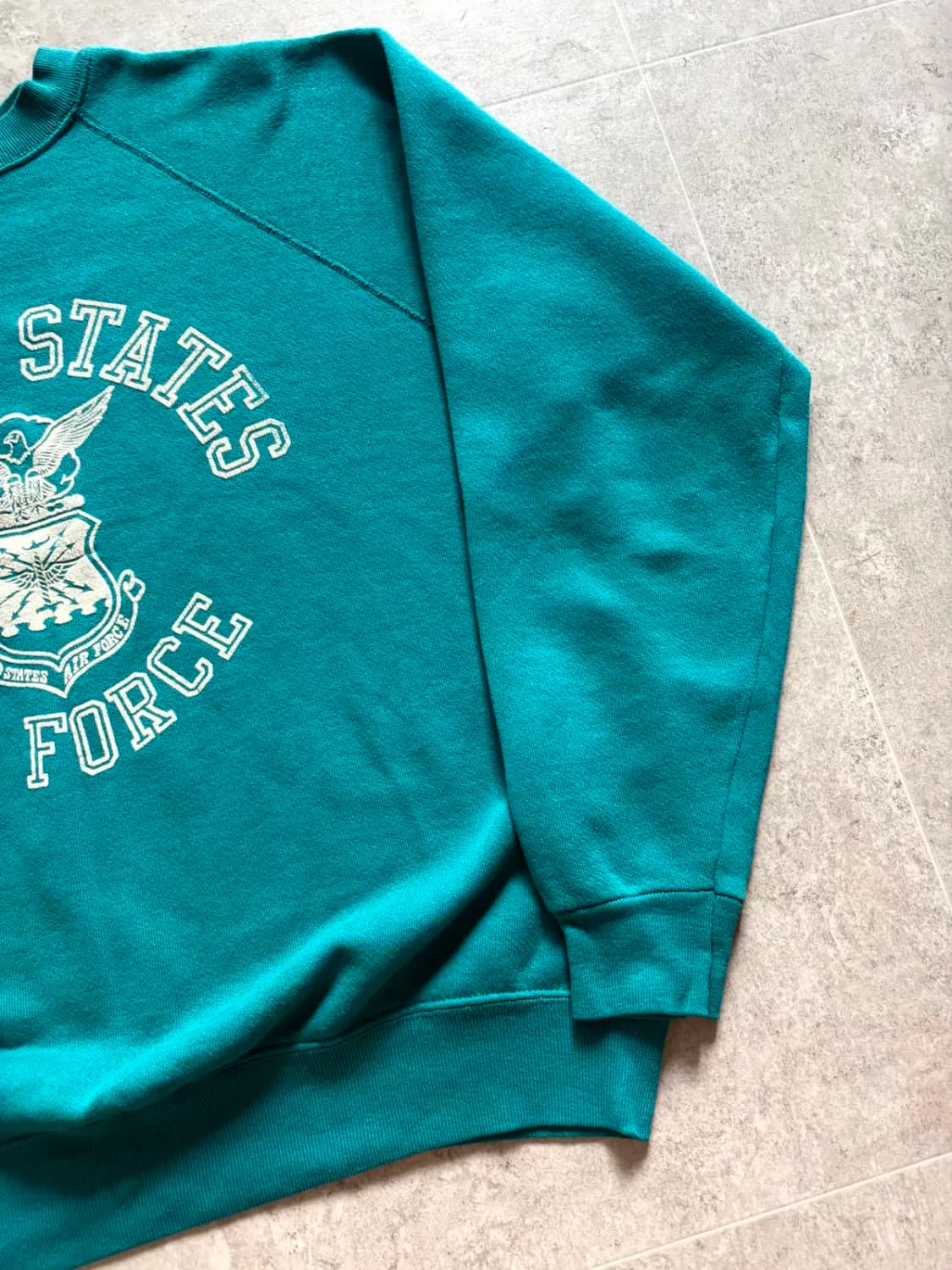 80's ARTEX U.S. Air Force 스웻셔츠 L 상품이미지6