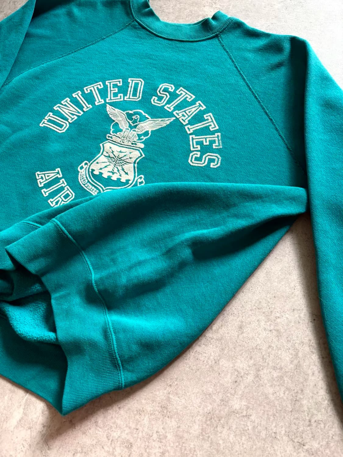 80's ARTEX U.S. Air Force 스웻셔츠 L 상품이미지7