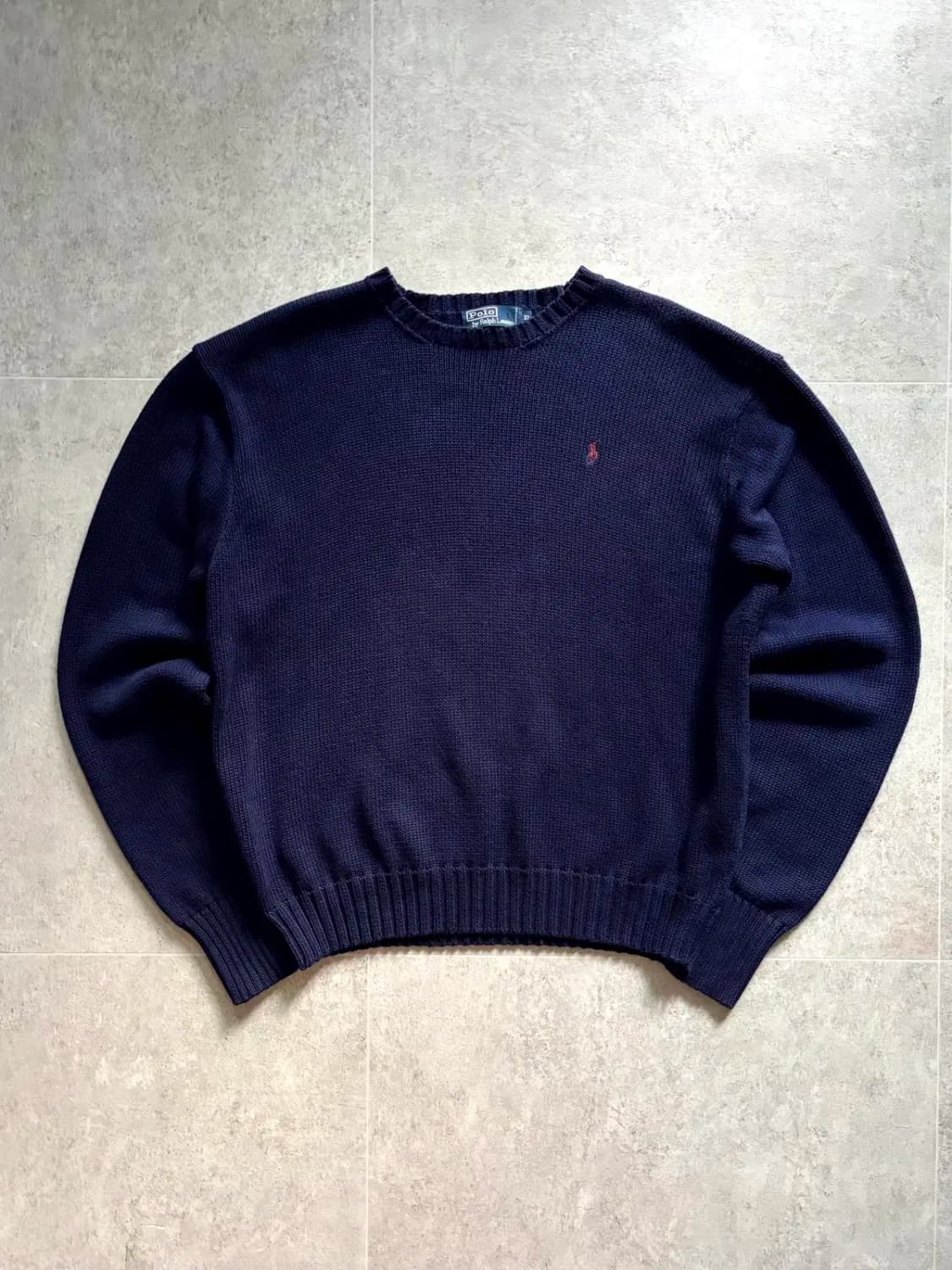 90's 폴로 랄프로렌 코트 니트 스웨터 XL(105~108) 상품이미지1