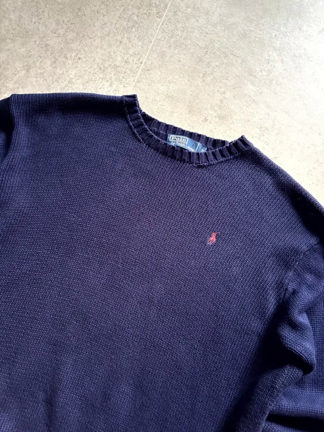 90's 폴로 랄프로렌 코트 니트 스웨터 XL(105~108) 상품이미지2