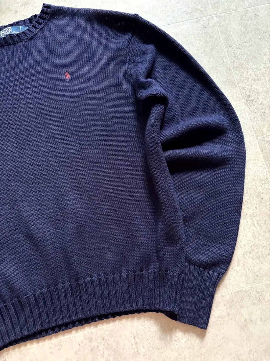 90's 폴로 랄프로렌 코트 니트 스웨터 XL(105~108) 상품이미지4
