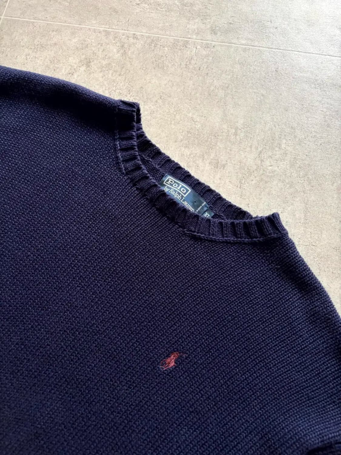 90's 폴로 랄프로렌 코트 니트 스웨터 XL(105~108) 상품이미지6