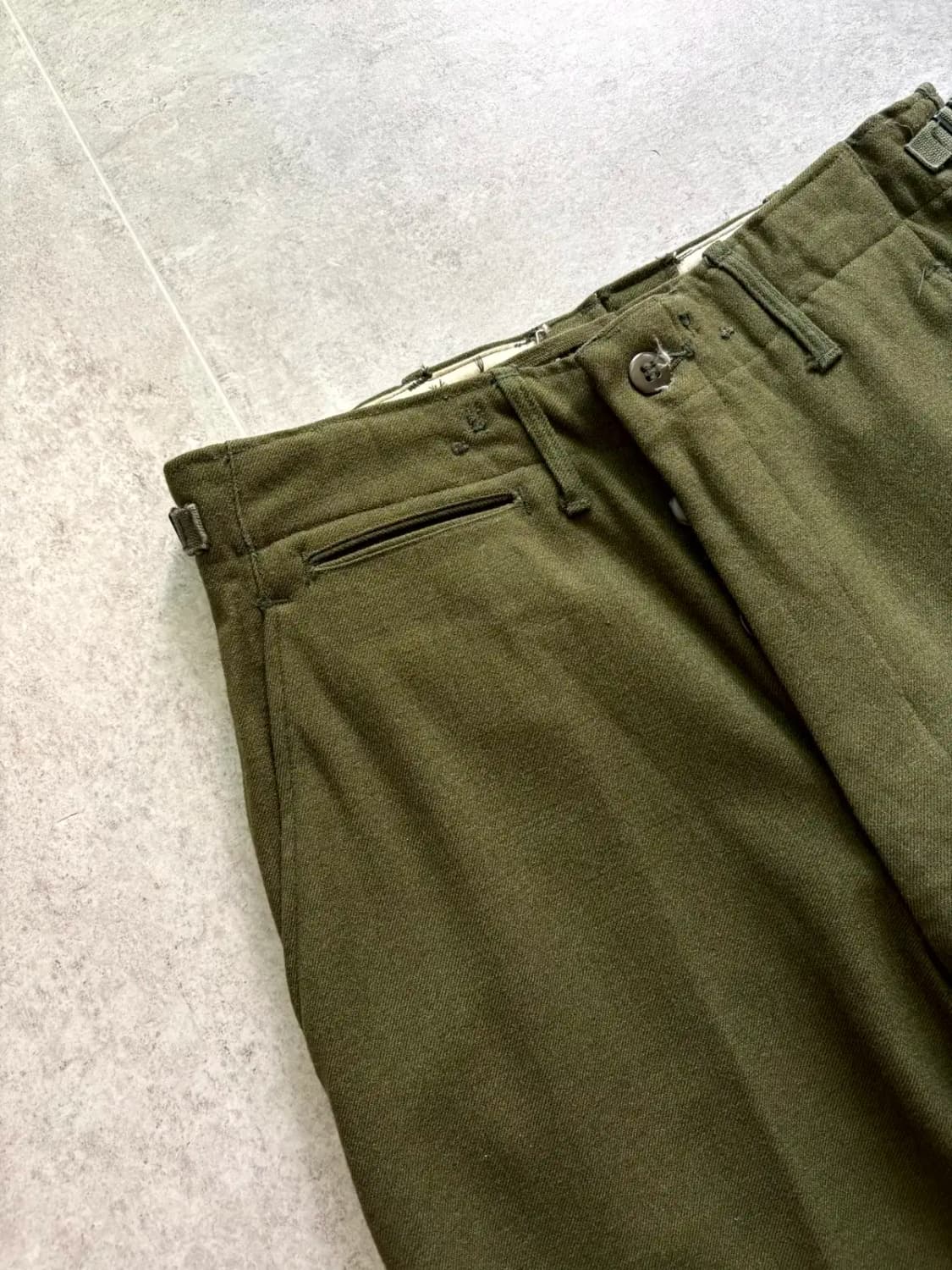 50's 미군 M-51 울 필드 트라우저 S-R(28~30) 상품이미지3