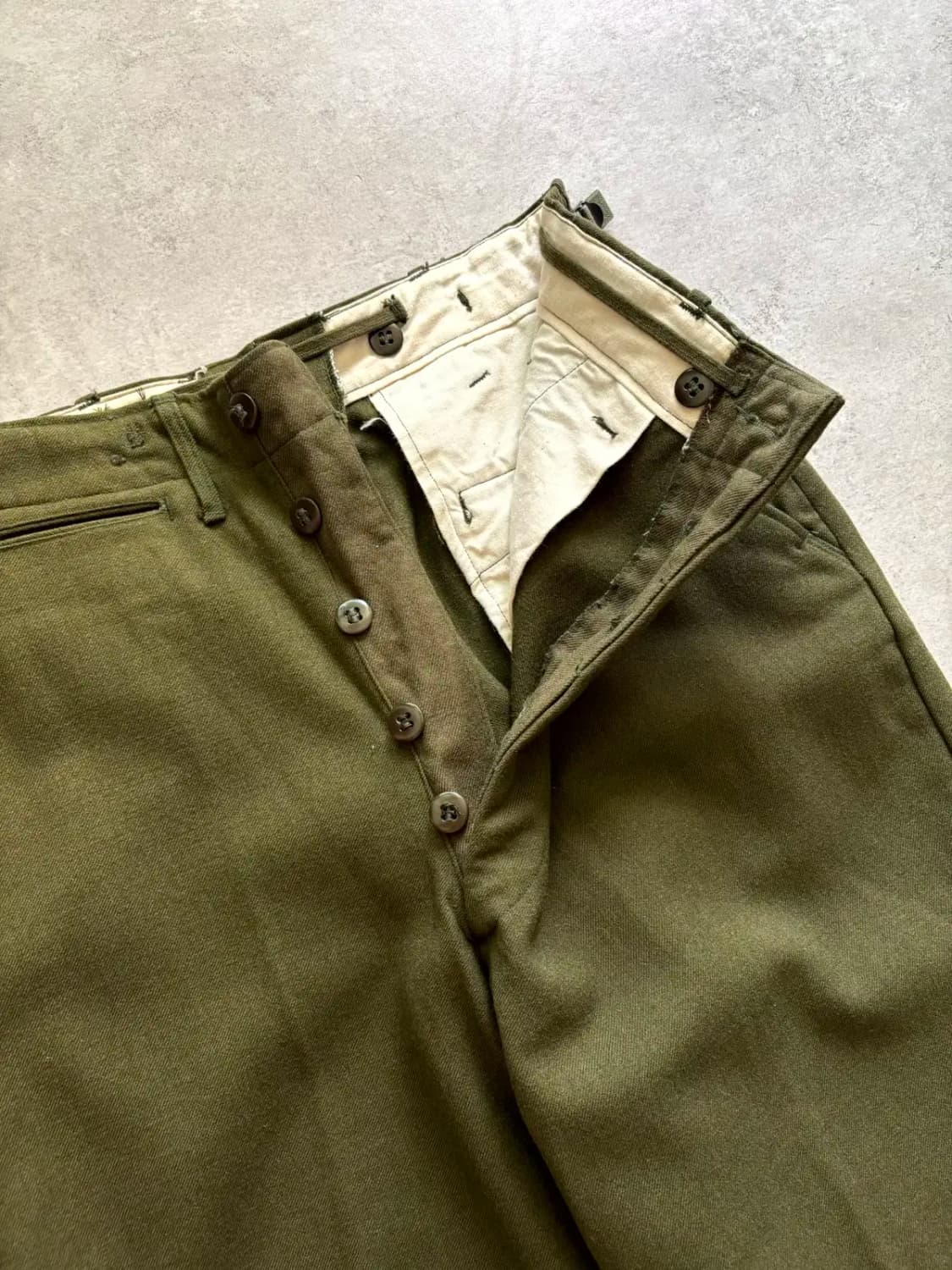 50's 미군 M-51 울 필드 트라우저 S-R(28~30) 상품이미지4