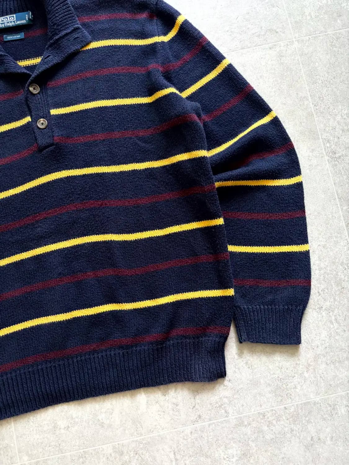 90's 폴로 랄프로렌 풀오버 스웨터 L(100~105) 상품이미지4