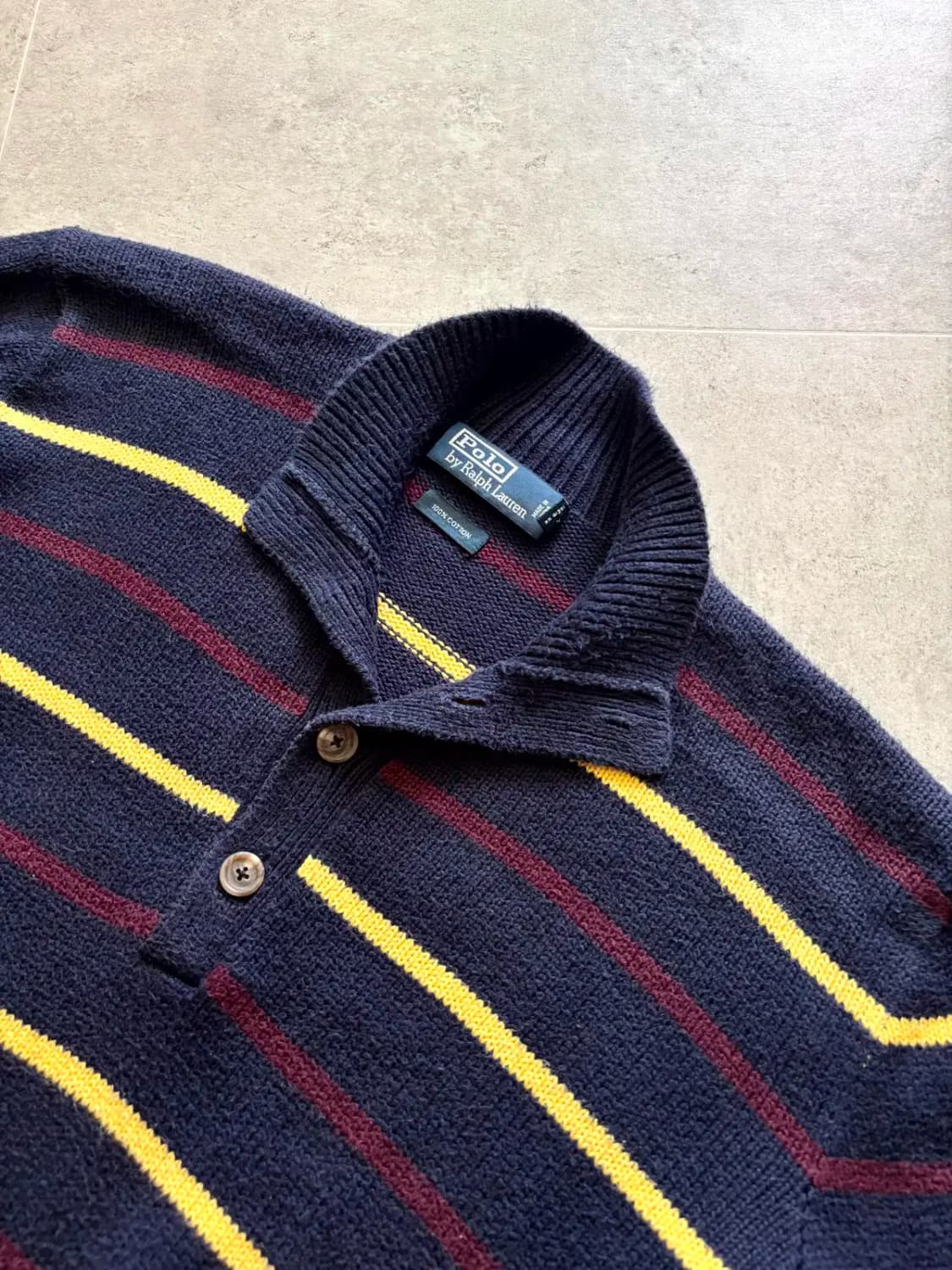 90's 폴로 랄프로렌 풀오버 스웨터 L(100~105) 상품이미지6