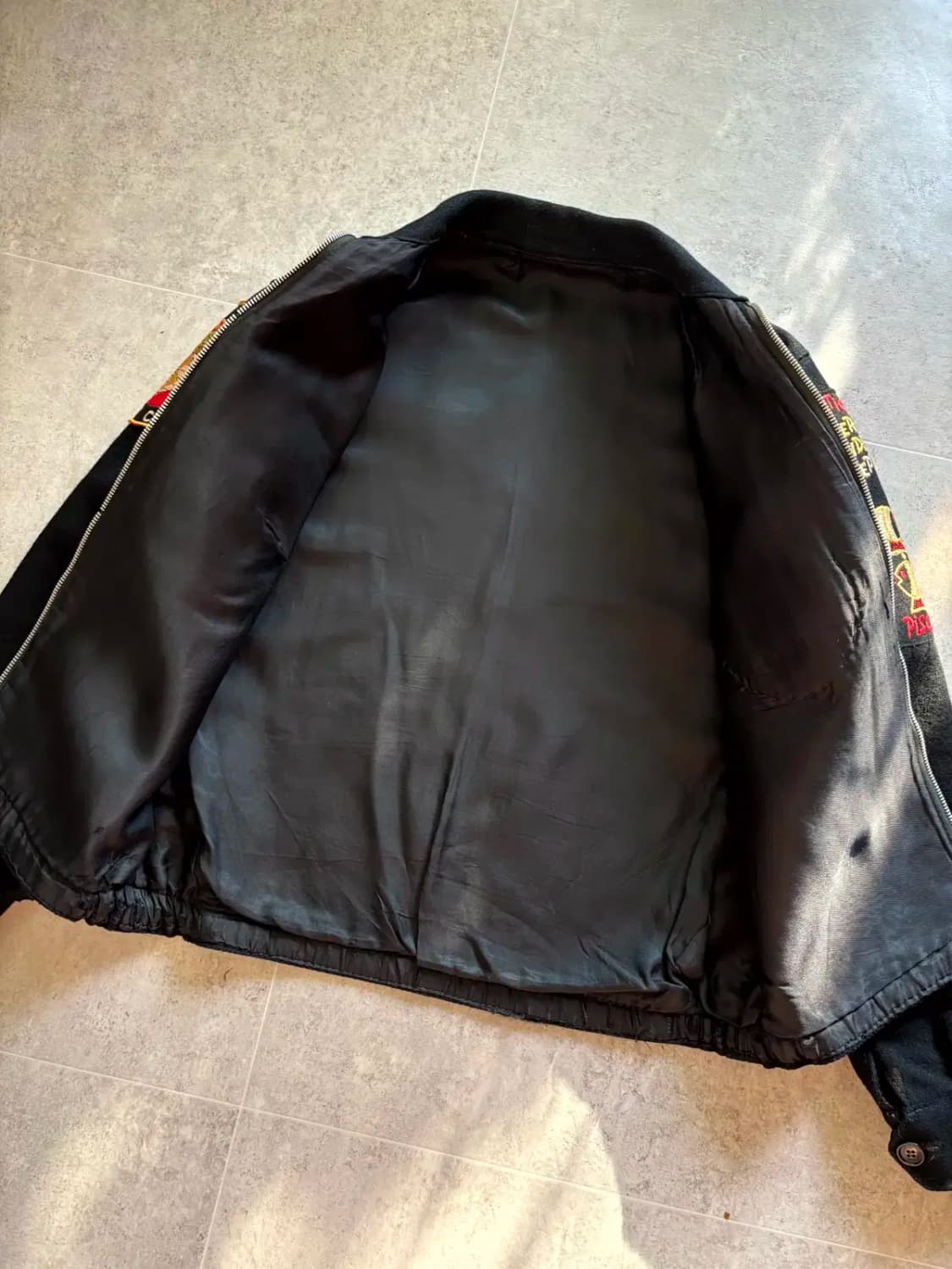 70's 미 해군 USS 수베니어 울 자켓 100 상품이미지10